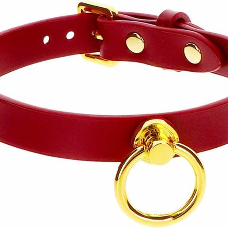 Bordeaux O-ring halsband