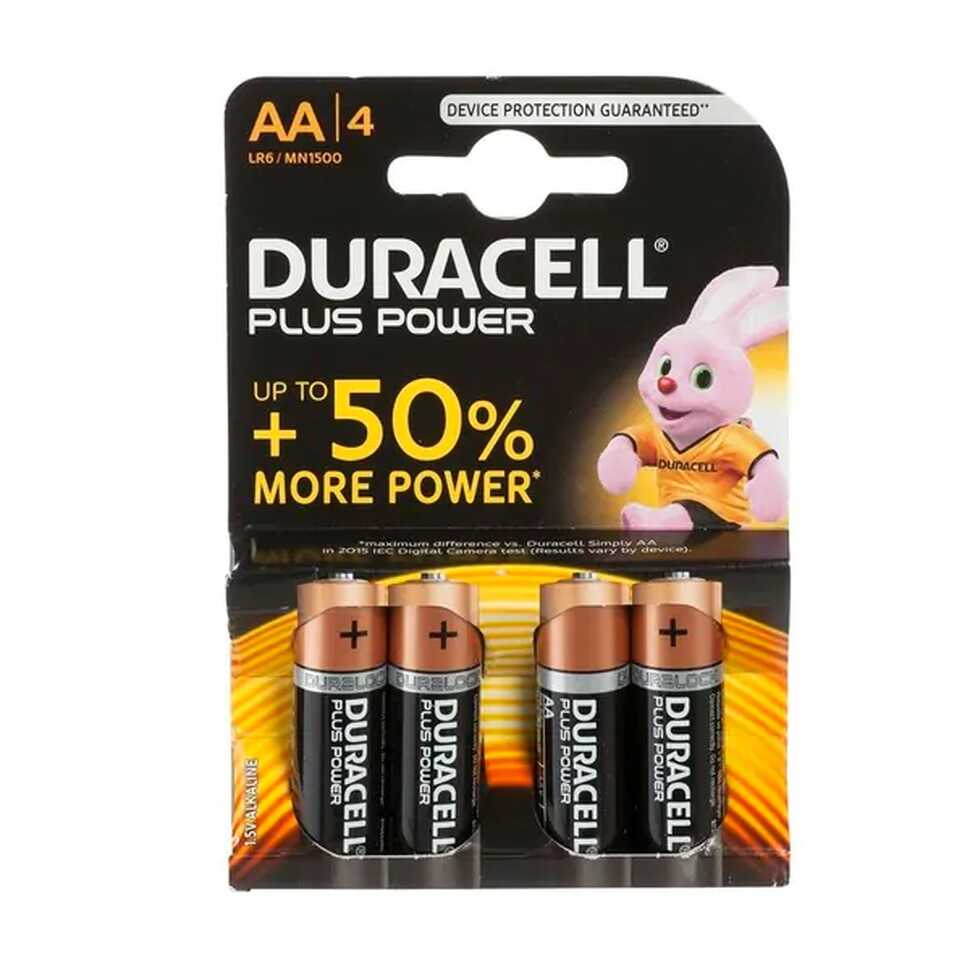 Batterijen Duracell AA